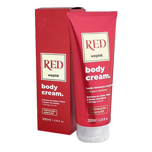 Body Cream Hidratante Corporal Red – 200ml