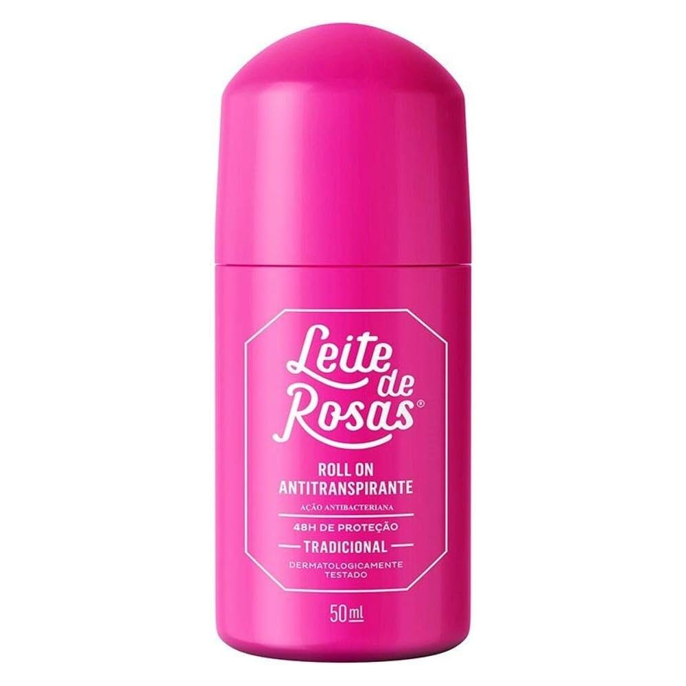 Desodorizante Roll-On Leite de Rosas – 50ml
